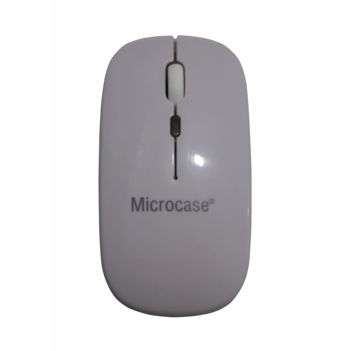 Onezero Ms-04 White Bluetooth Mouse Şarjlı (Açma Kapama Tuşlu)