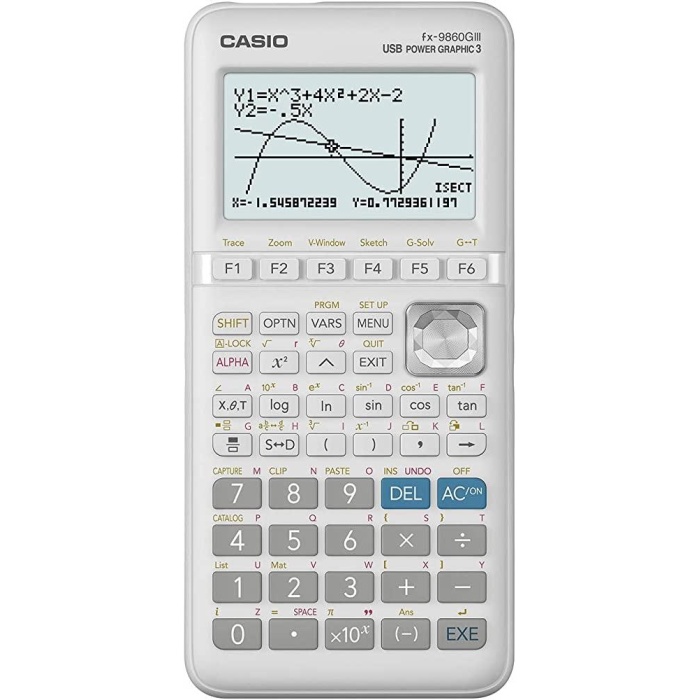 Casio FX-9860GIII-S-DT Grafik Çizen Bilimsel Hesap Makinesi