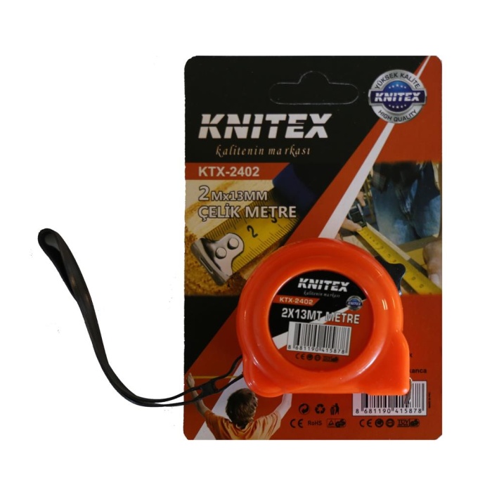 Knitex KTX-2402 Şerit Metre 2metre 16mm