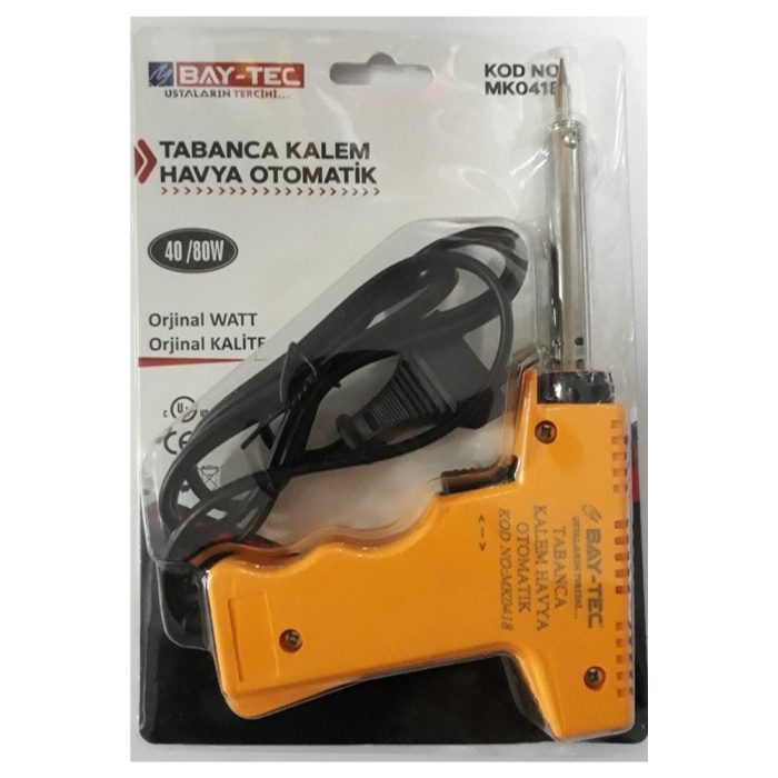 Bay-Tec Mk0418 40-80W Tabanca Kalem Havya Otomatik