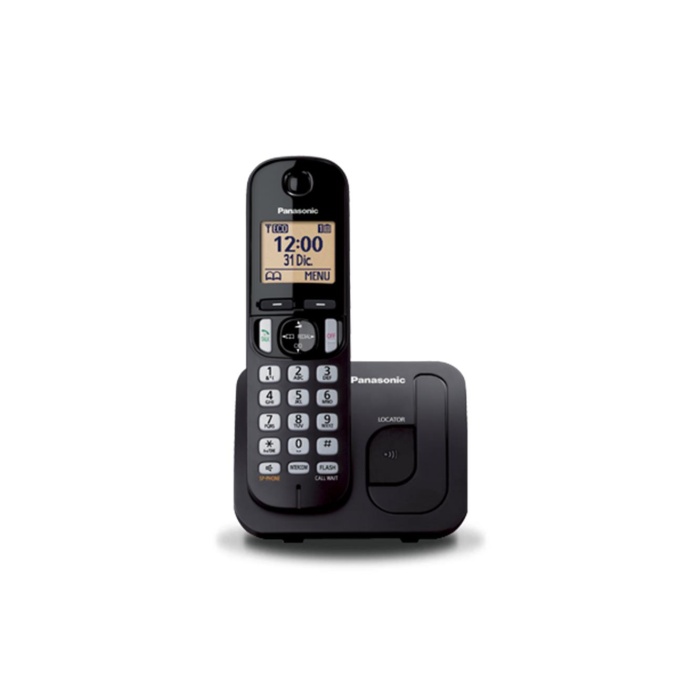 Panasonic KX-TGC210 Siyah Telsiz Dect Telefon