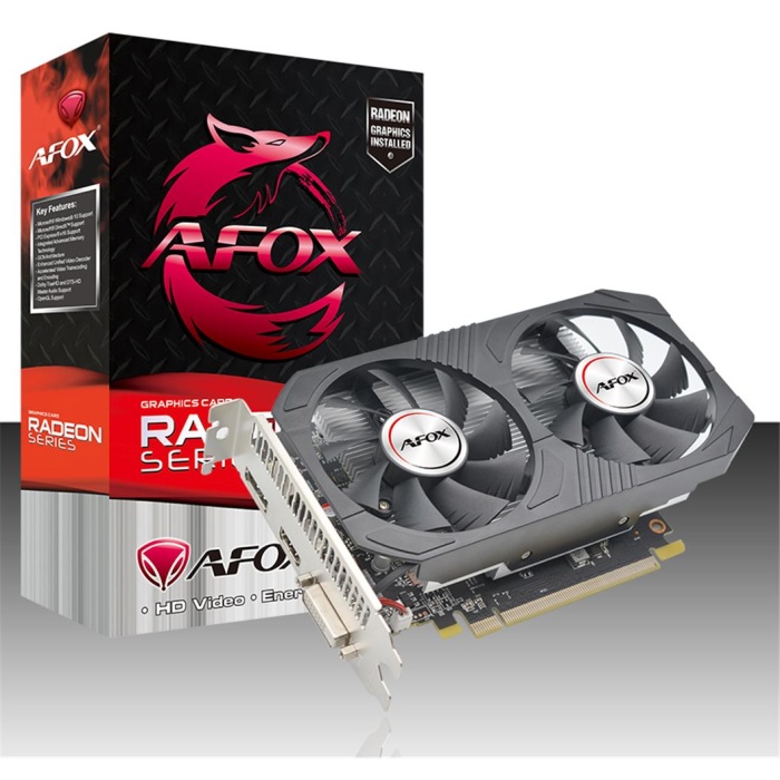 Afox Radeon RX5500XT 8GB GDDR6 128 Bit (AFRX5500XT-8GD6H4) Ekran Kartı