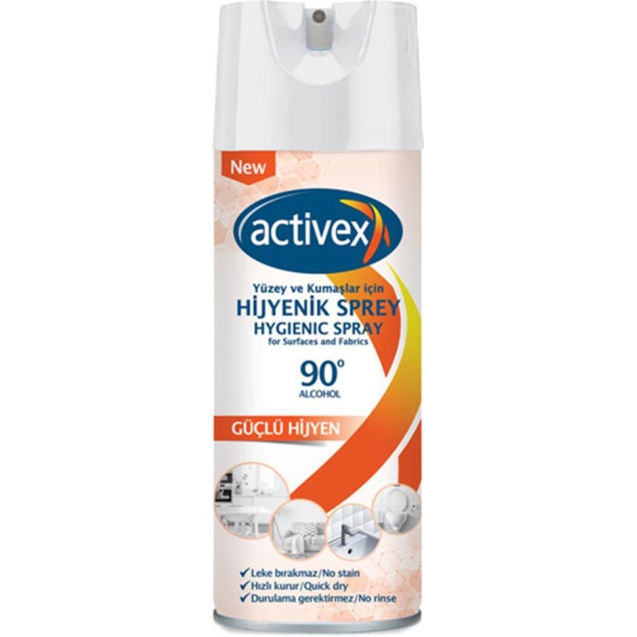 Activex Hijyenik Kumaş ve Yüzey Spreyi 400ml