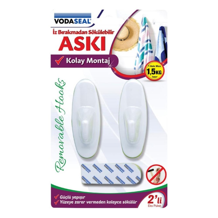 Vodaseal Hr-09 2li Büyük Oval Askı