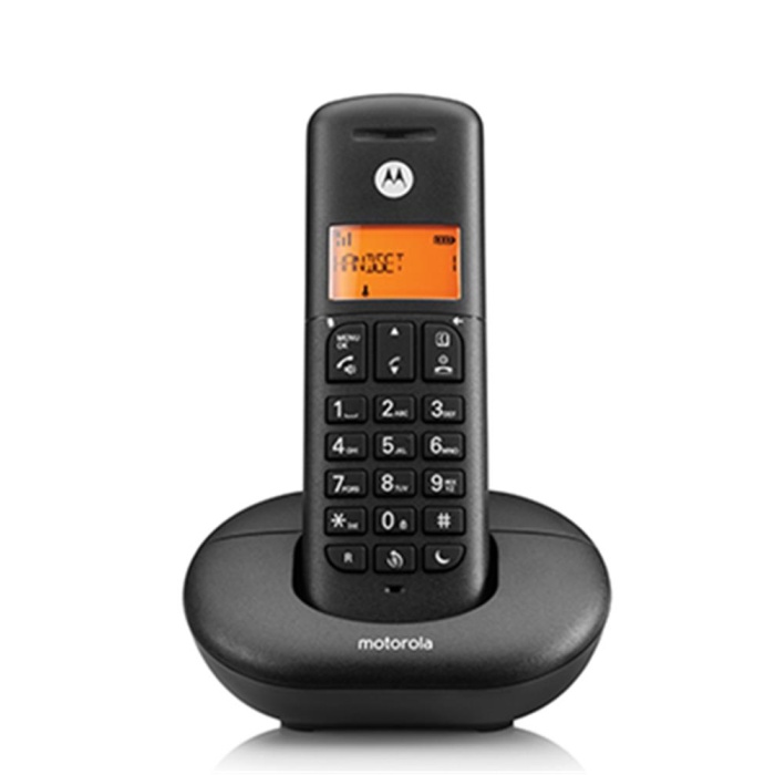 Motorola E201 Siyah HF Handsfree Telsiz Dect Telefon