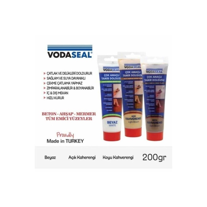 Vodaseal Vodabond Tamir Dolgusu Açık Kahve 200gr