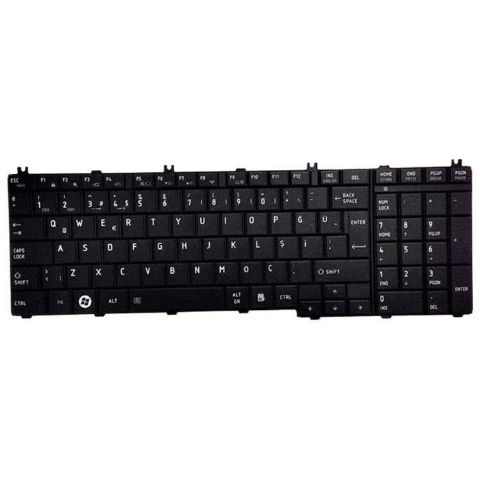 Asus NBKL0503TR X54, X54C, X54H, X54Hr, X54Hy, X54L, X54Ly Notebook Klavye - Tuş Takımı - Siyah - TR