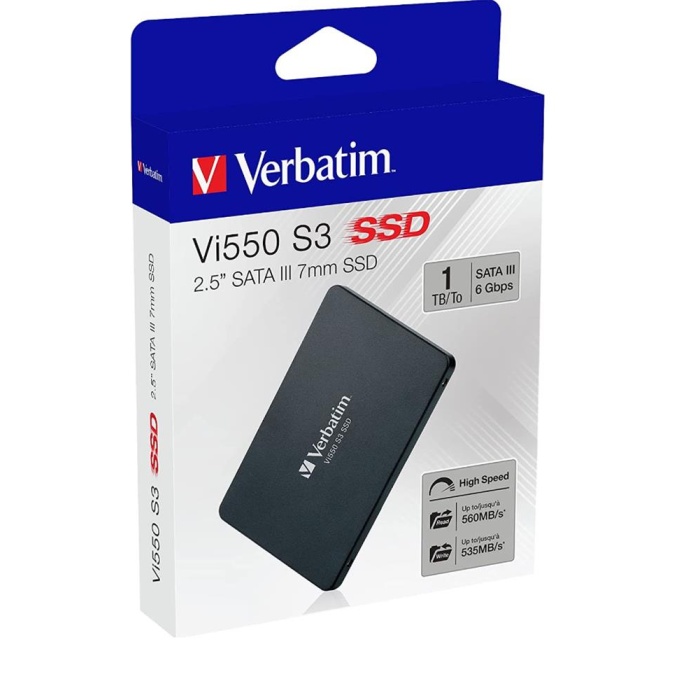 Verbatim 1TB VI550 S3 520MB-400MB-SN Sata-3 2.5 Ssd Disk