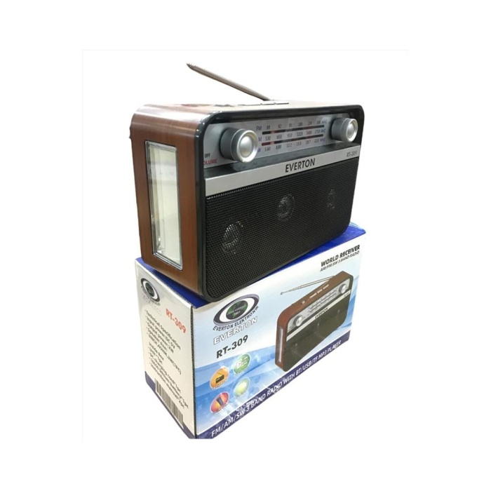 Everton RT-309 Bluetooth USB-SD-FM Nostaljik Radyo Şarjlı