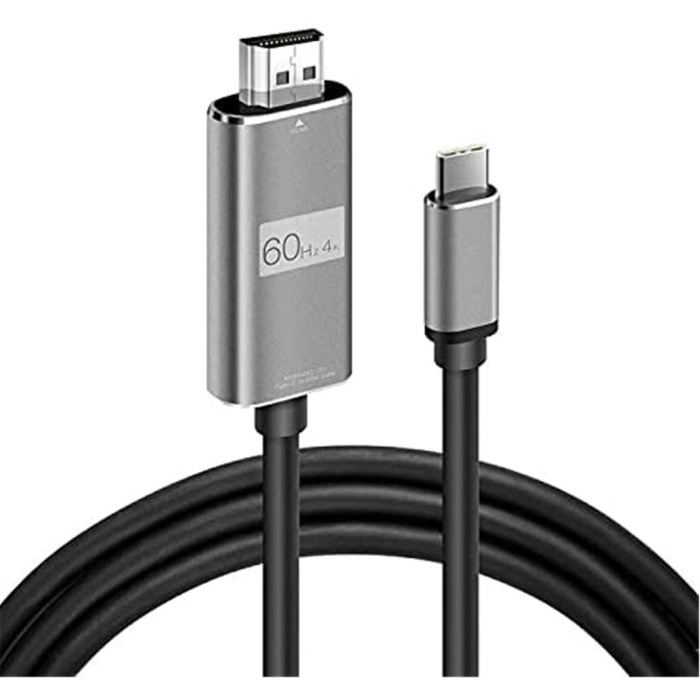 Daytona HC-01 2mt Type-C to 4K Ultra Full HD HDMI USB-C Tak Çalıştır Görüntü Aktarım