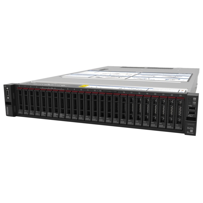 LENOVO 7X02A0HUEA SR630 SILVER 4210R 10C 2.4GHz 1x32GB 2933MHZ O-B 9350-8I 1x750W XCC ENT 1U RACK