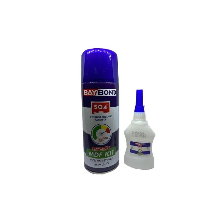 BayBond 504  Hızlı Yapıştırıcı Set 200 ml