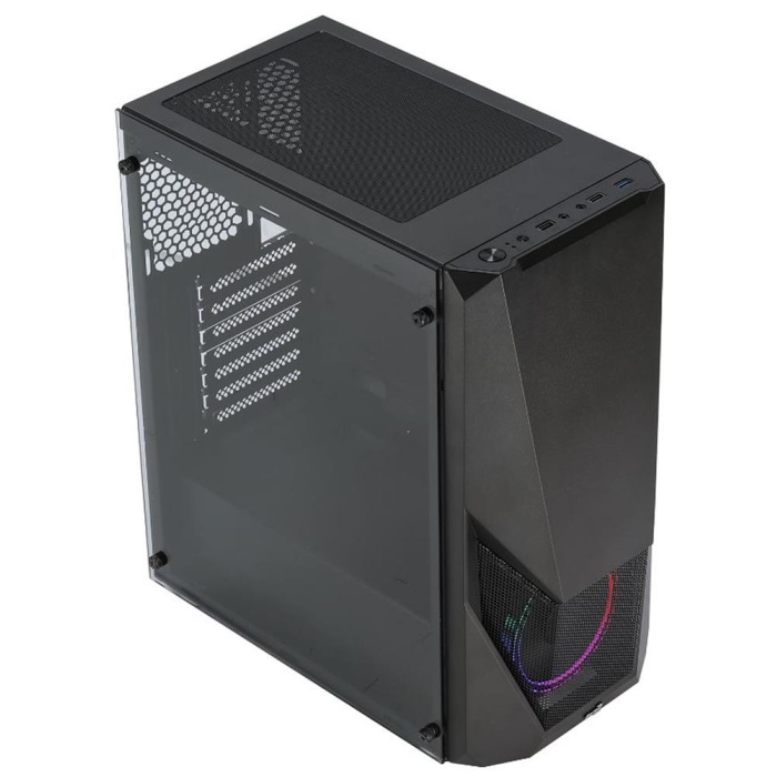 Aerocool Zauron Saturn 500W 80+  2 x FRGB Fan ATX Oyuncu Kasası