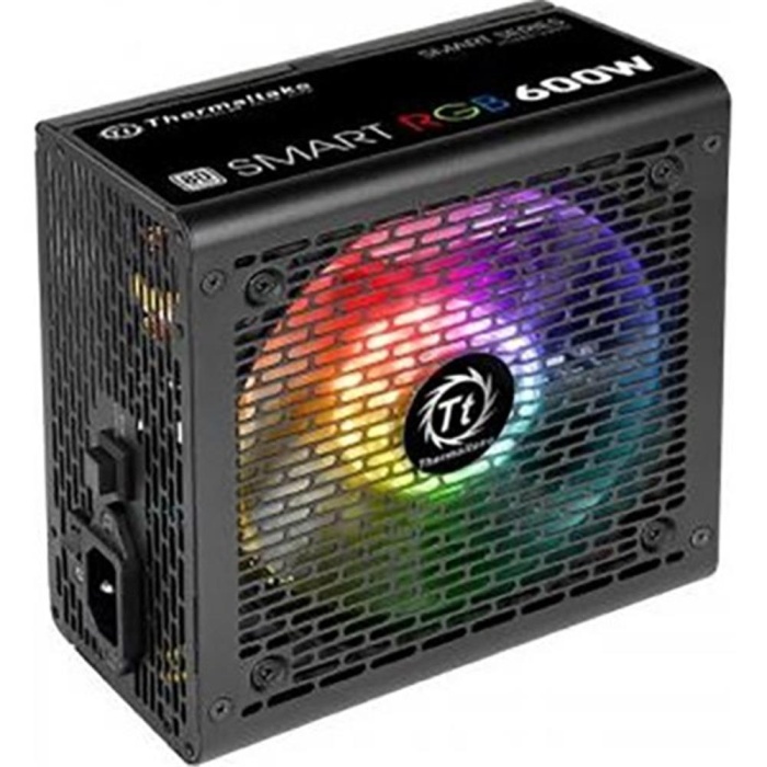 Thermaltake Smart 600W 80+ 12cm RGB Led Fanlı PSU (PS-SPR-0600NHSAWE-1)