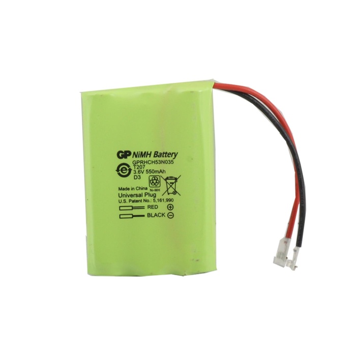 GP T207 3.6V 550 mAh 3lü Telsiz Telefon Pili