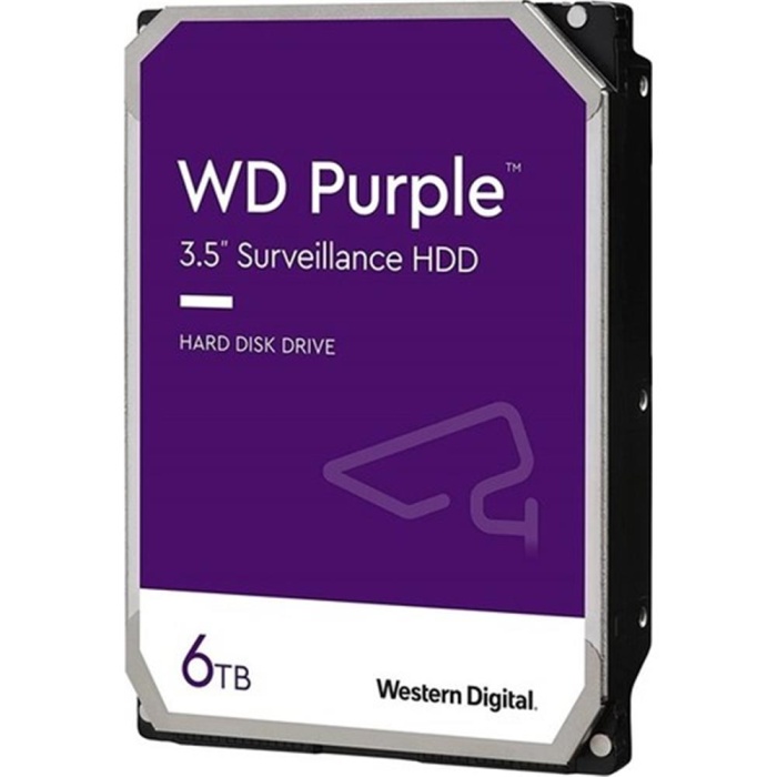 Wd 6TB Purple 3.5 256MB Sata 6GB-s 7-24 WD63PURZ Güvenlik Disk