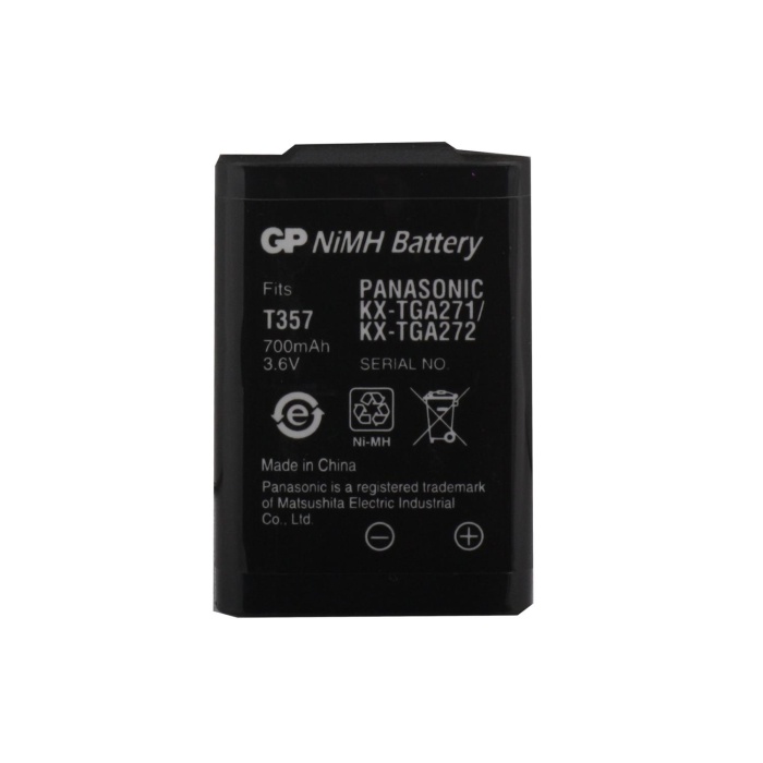 GP T357 3.6V 700 mAh 3lü Telsiz Telefon Pili