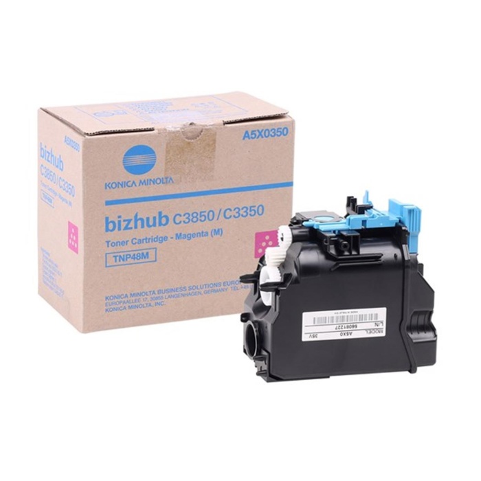 Konica Minolta TNP-48 Kırmızı Orjinal Fotokopi Toneri Bizhub C3350-3850 A5X0350 6.000 Sayfa