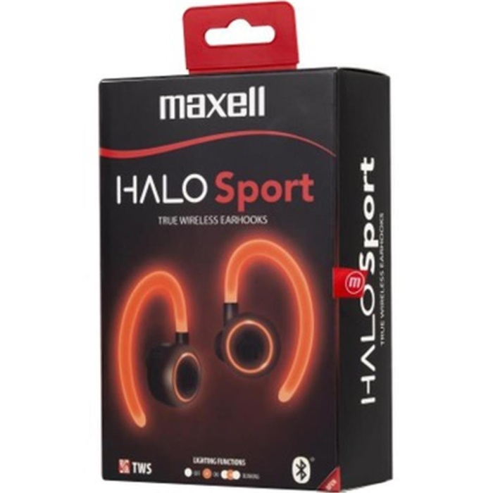 Maxell EB-BTTWSH TWS Halo Sport Siyah Bluetooth Kulaklık