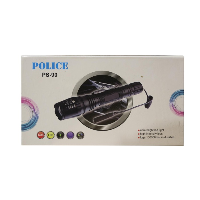 Polıce PS-90 Cree T6 LED Şarjlı Tüfek Feneri