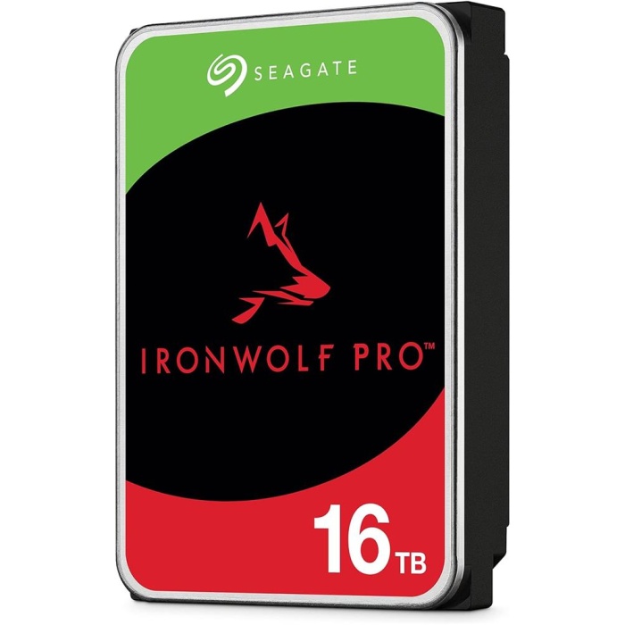 Seagate 16 Tb Ironwolf Pro New ST16000NT001 Sata 3.0 7200 Rpm Harddisk