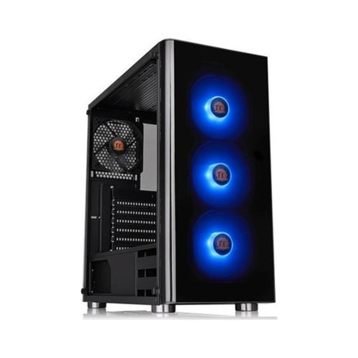 Thermaltake V200TG RGB 3 Fanlı Siyah MidTower Oyuncu Kasası (PSU Yok) (CA-1K8-00M1WN-01)