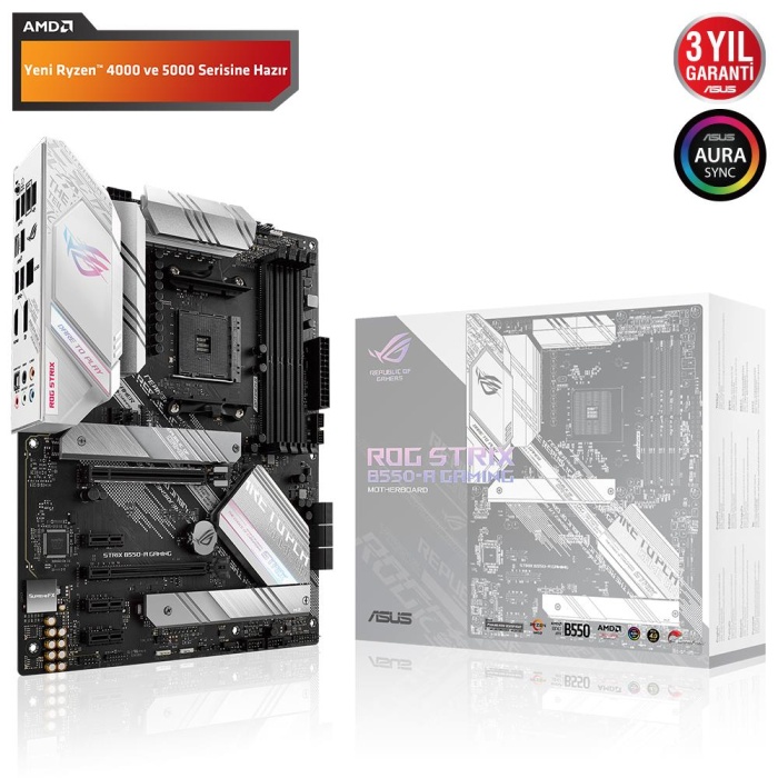 Asus ROG STRIX B550-A Gaming (ATX, B550, AM4) AMD B550 Anakart