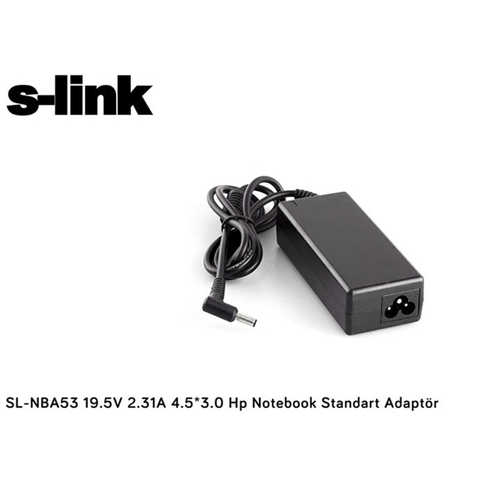 S-link SL-NBA53 19.5v 2.31a 4.5-3.0 Notebook Adaptörü