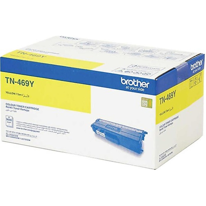 Brother TN-469Y 9.000 Sayfa Yellow Sarı Toner HL-L8360CDW MFC-L8690CDW