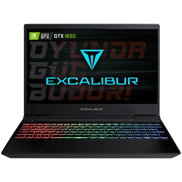 Casper Excalibur G770.1245-8VH0T-B i5 12450H 8GB 500GB SSD GTX1650 W11 Home 15.6 FHD Notebook