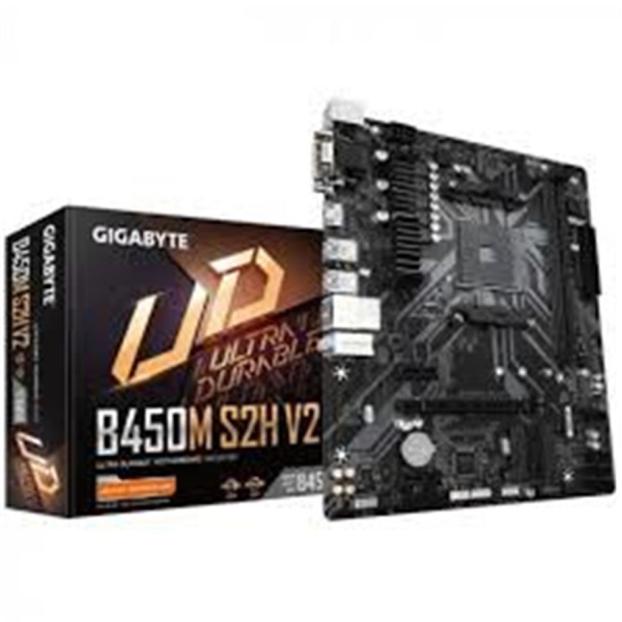 Gigabyte B450M S2H V2 AMD B450 DDR4 3600MHz ATX Anakart