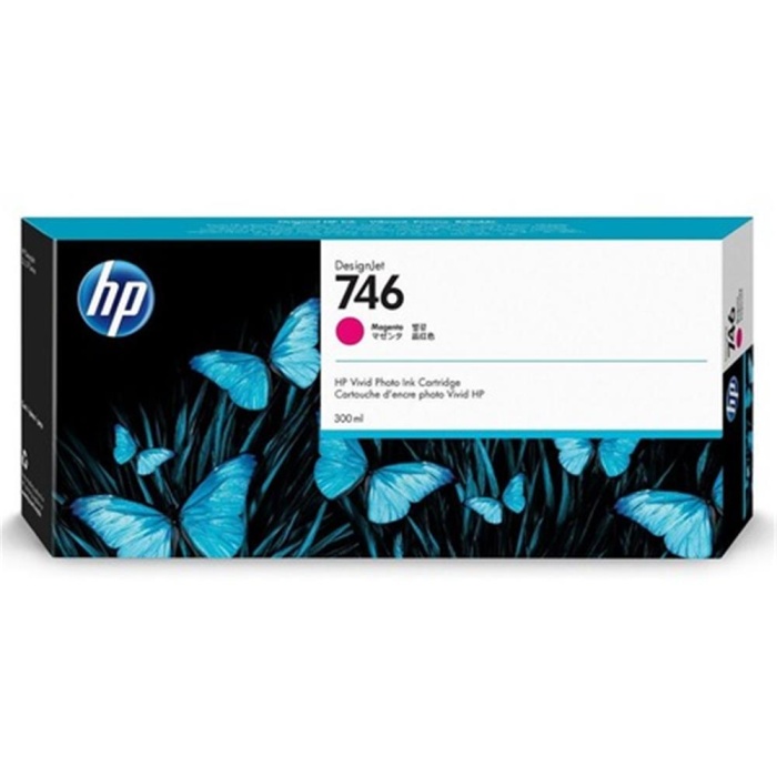 HP 746 Magenta Kırmızı 300 Ml Plotter Kartuşu P2V78A