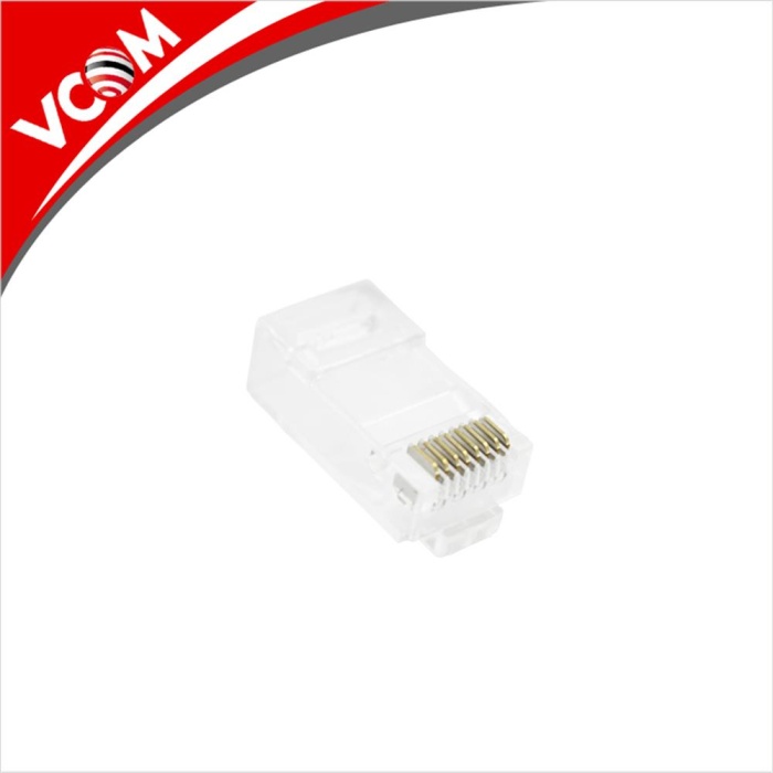 Vcom NM005 20li RJ45 8P8C Cat5e-UTP-RJ45-Fu Konnektör