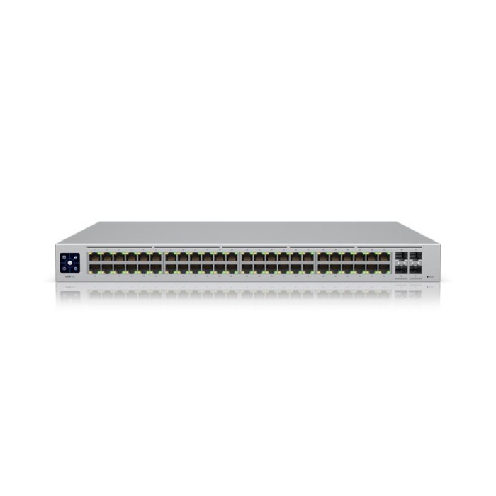 UBNT USW-PRO-48 48 PORT GIGABIT + 4X10GB SFP UPLINK L3 YÖNETİLEBİLİR RACKMOUNT SWITCH