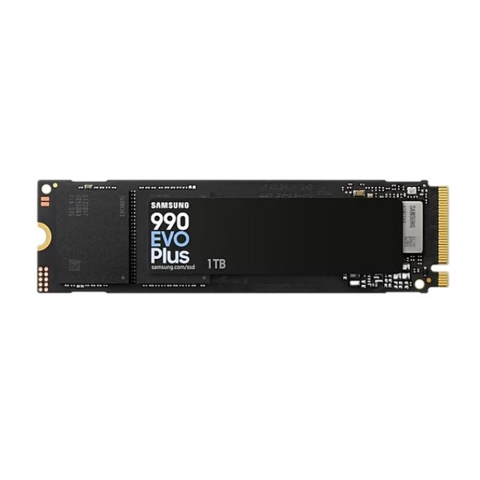 1 TB 990 EVO PLUS SAMSUNG NVME M.2 MZ-V9S1T0BW PCIE 7150-6300 MB/S SAMSUNG TR GARANTILI