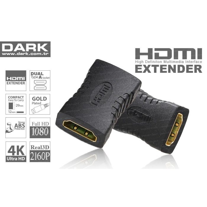 DARK DK-HD-AFXF HDMI DİŞİ TO HDMI DİŞİ DÖNÜŞTÜRÜCÜ