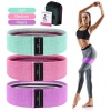 Loop Band Direnç Bandı Spor Egzersiz Aerobik Pilates Squat Lastiği Fitness Yoga 3 Lü Set