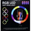 Ayarlanabilir Rgb Led Işık 26 Cm + 201 Cm Tripot Ayak BLD03