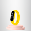 Mi Band 3-4 Uyumlu Silikon Kordon M3-M4 Uyumlu SARI