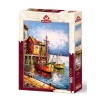 5091/ART Art Puzzle, Turuncu Liman 500 Parça Puzzle