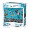 22024 Flying Above The City 1500 Parça Puzzle -KS Puzzle