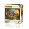 23505 Sunset At The Farm House 4000 Parça Puzzle