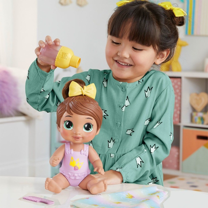 F9120 Baby Alive Şampuan Sevgisi Esmer Bebek +3 yaş