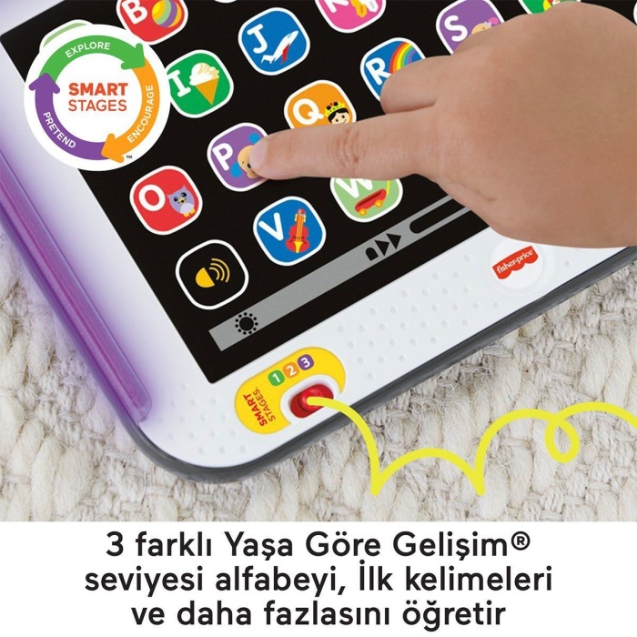 HXB69 Fisher-Price LnL Yaşa Göre Gelişim Eğitici Tablet