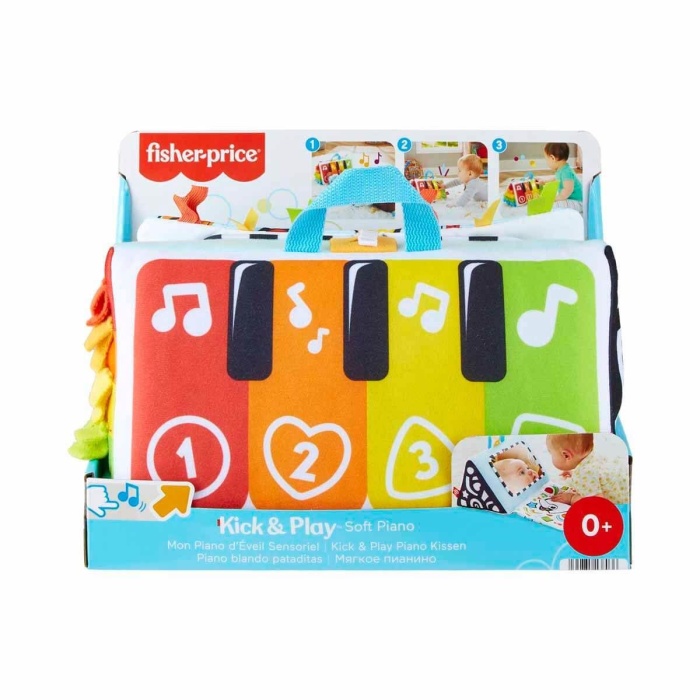 HND54 Fisher-Price Işıklı ve Müzikli Yumuşak Piyano