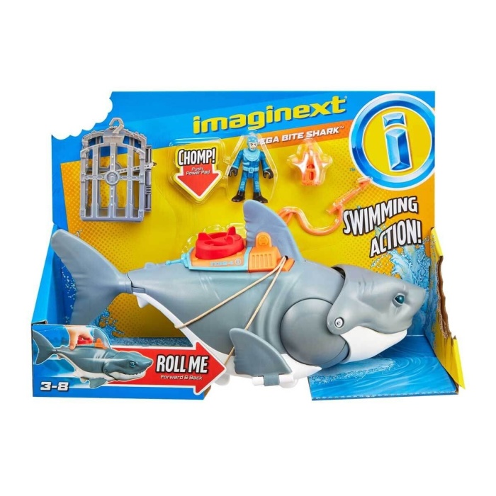 GKG77 Imaginext - Çılgın Köpekbalığı Oyun Seti