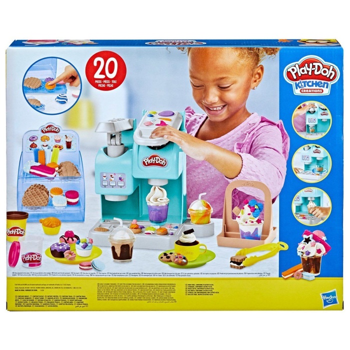 F5836 Play-Doh Süper Renkli Kafe Oyun Seti