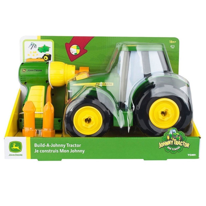 46655 Tomy John Deere - Yap-Oyna Traktör Johnny +18 ay