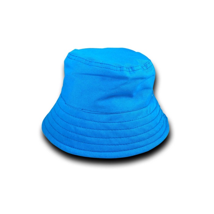 Unisex Kova Şapka Balıkçı Şapka Bucket Hat Mavi