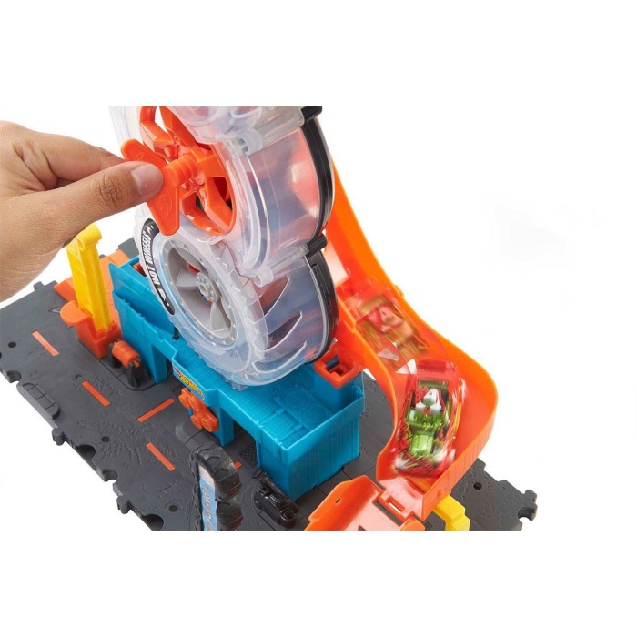 HDP02 Hot Wheels Tekerlek Kulesi Pisti